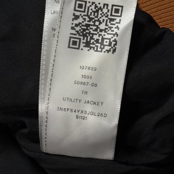 True Religion Black‎ Fleece Bomber Jacket Mens Medium Embossed Logo Snap NWT - Picture 4 of 12